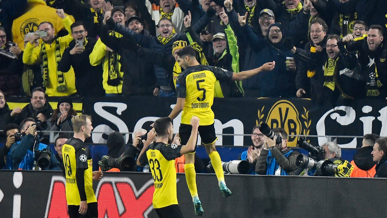 Hakimi scores 2 in Dortmund's comeback win over Inter
